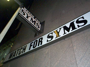 WATCH FOR SYMS
