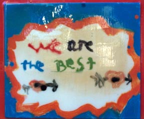kid art: we are the best