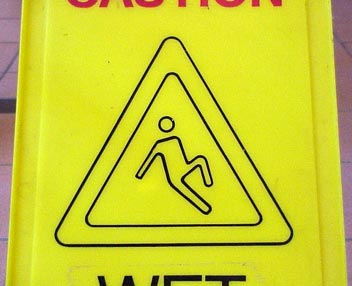 Wet floor sign #312