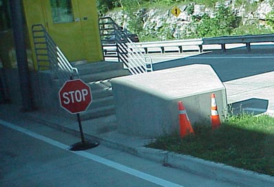 Cone at American border
