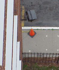 Cone seen from above